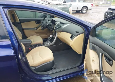 2013 Hyundai Elantra Gls from USA, damaged, VIN 5NPDH4AE7DH449986